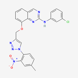 Chemical structure of DB18