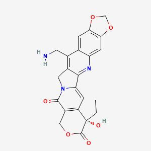 Chemical structure of 7-MAD-MDCPT