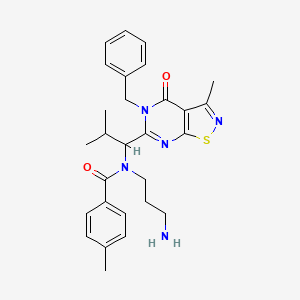 Chemical structure of AZD4877