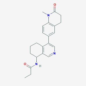Chemical structure of (Rac)-Baxdrostat