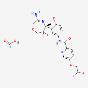 Chemical structure of RSK4-IN-1 TFA
