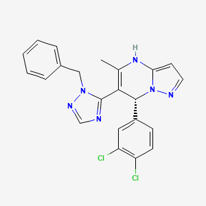 Chemical structure of PROTAC BRD4 ligand-2 hydrochloride