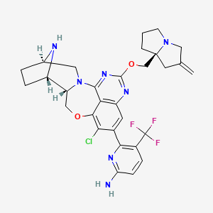 Chemical structure of BRD4 ligand-Linker Conjugate 1 TFA