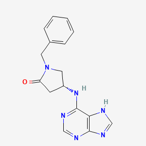 Chemical structure of (R)-Benpyrine