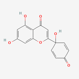 Chemical structure of Protoapigenone