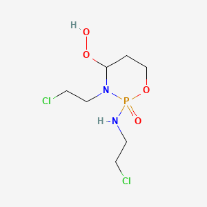 Chemical structure of 4-Hydroperoxyifosfamide