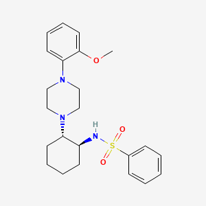 Chemical structure of (1S,2S)-ML-SI3