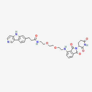 Chemical structure of QC-01-175