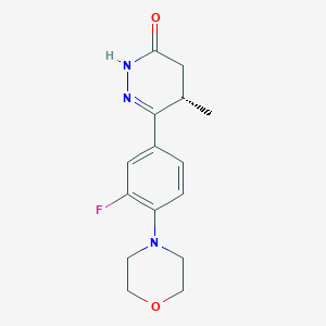 Chemical structure of (S)-BRD9500