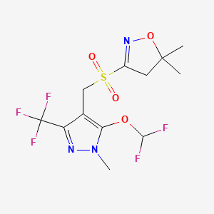 Chemical structure of Pyroxasulfone