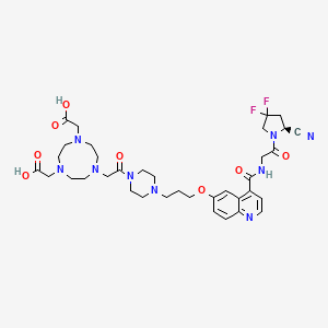 Chemical structure of NOTA-FAPI