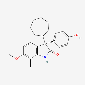 Chemical structure of Necrocide 1