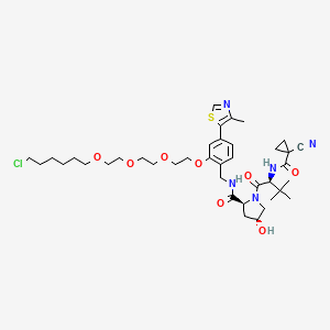 Chemical structure of HaloPROTAC-E
