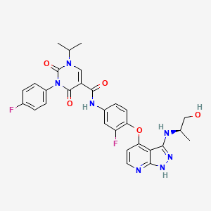 Chemical structure of PF-07265807