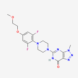 Chemical structure of Basroparib
