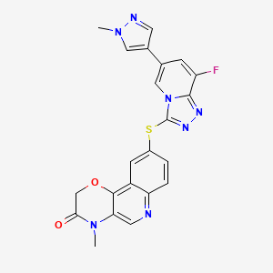 Chemical structure of Dalmelitinib