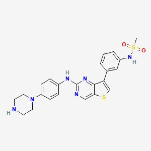 Chemical structure of FLT3-IN-17
