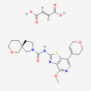 Chemical structure of M1069