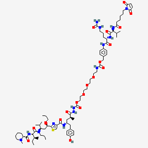Chemical structure of TAM558