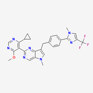 Chemical structure of USP1-IN-3