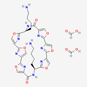 Chemical structure of L2H2-6OTD diformic