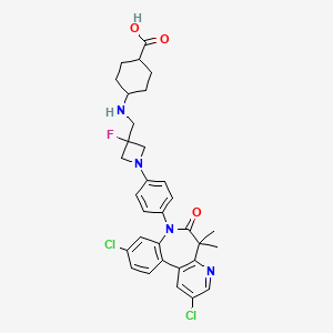 Chemical structure of DS69910557