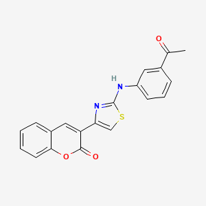 Chemical structure of ZINC00784494