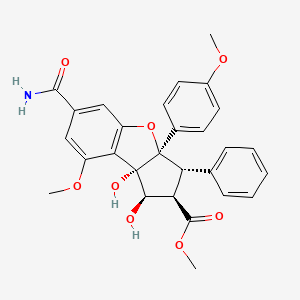 Chemical structure of eIF4A3-IN-9