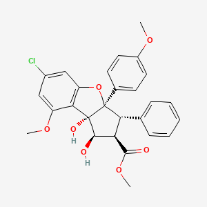 Chemical structure of eIF4A3-IN-12