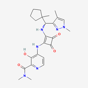 Chemical structure of PF-07054894