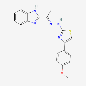 Chemical structure of SFI003
