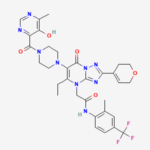 Chemical structure of Werner syndrome RecQ helicase-IN-2