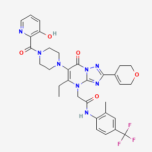 Chemical structure of Werner syndrome RecQ helicase-IN-4