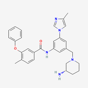 Chemical structure of PCSK9-IN-13