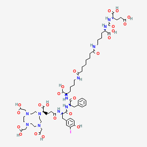 Chemical structure of PSMA I&T