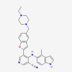 Chemical structure of KDM5B-IN-4