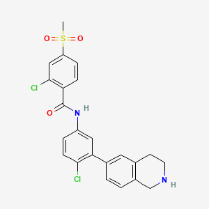Chemical structure of USP28-IN-3