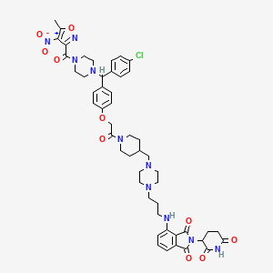Chemical structure of PROTAC GPX4 degrader-1