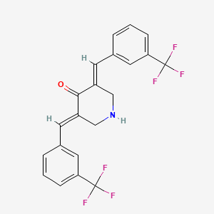 Chemical structure of ROS-generating agent 1