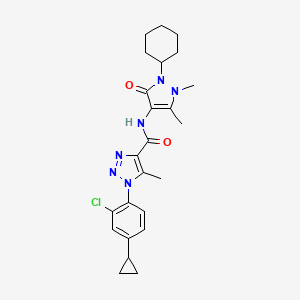 Chemical structure of Smurf1-IN-1