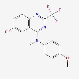Chemical structure of Tubulin polymerization-IN-43