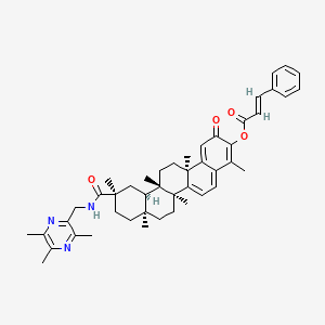 Chemical structure of PRDX1-IN-1
