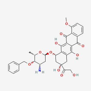 Chemical structure of Berubicin