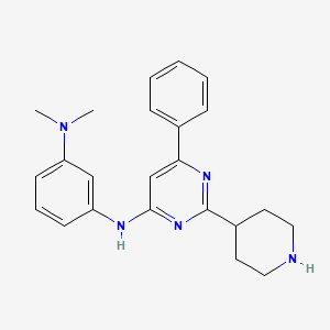 Chemical structure of ARN22089