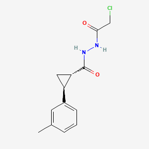 Chemical structure of LN5P45