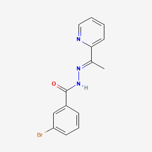 Chemical structure of EBV lytic cycle inducer-1