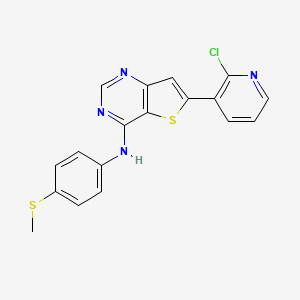 Chemical structure of ARUK2007145