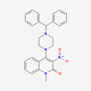 Chemical structure of BMS-684