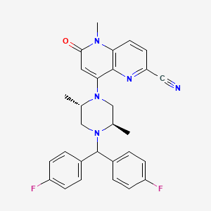 Chemical structure of BMS-332