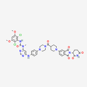 Chemical structure of LC-MB12